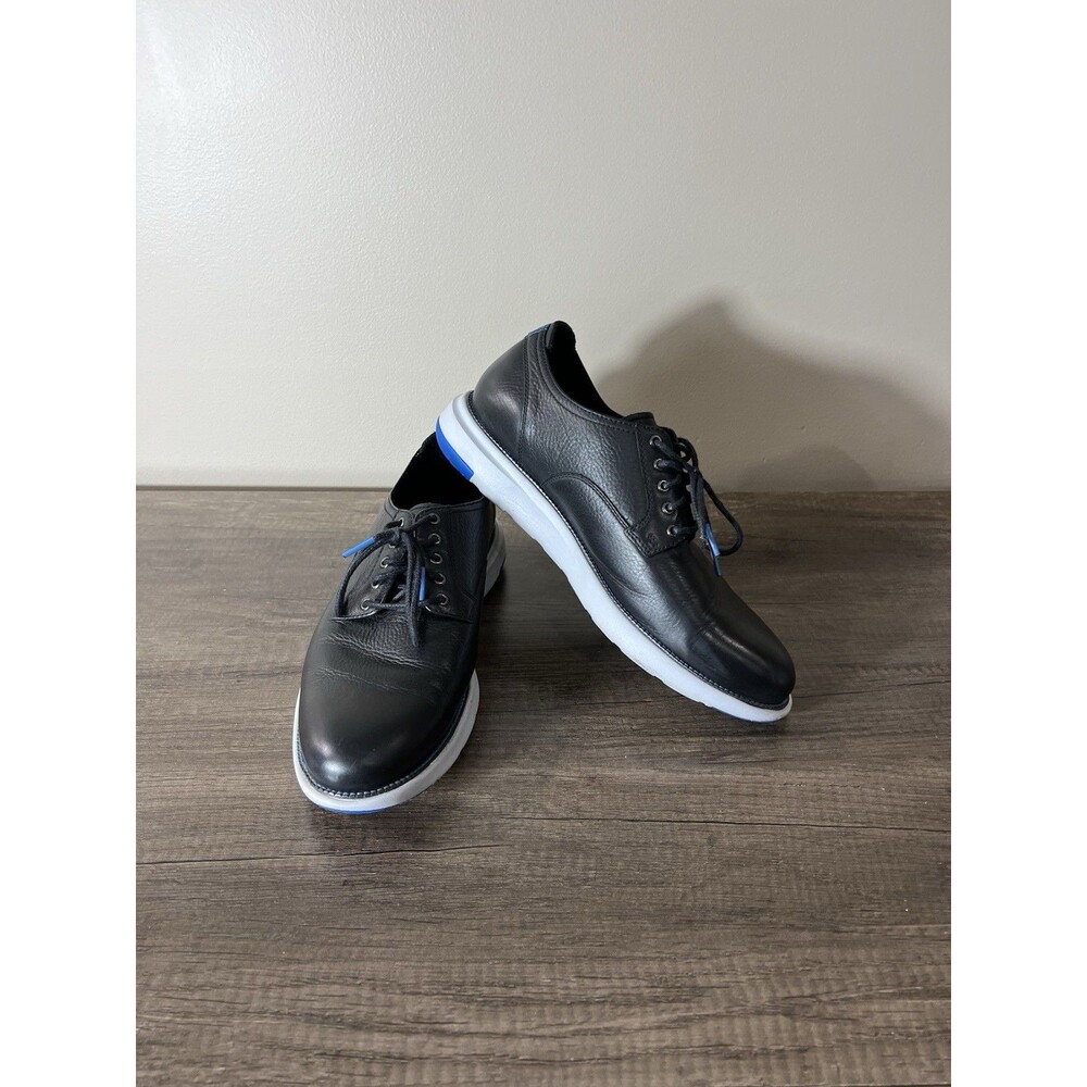 Cole Haan Men’s Size 9 1/2 Oxfords Grand Atlantic Oxford Black Blue